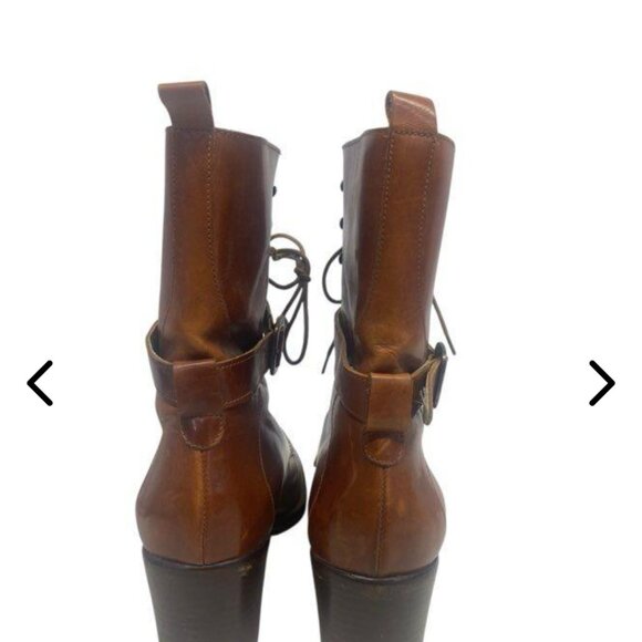 JOAN & DAVID LEATHER BOOTS - Picture 4 of 9